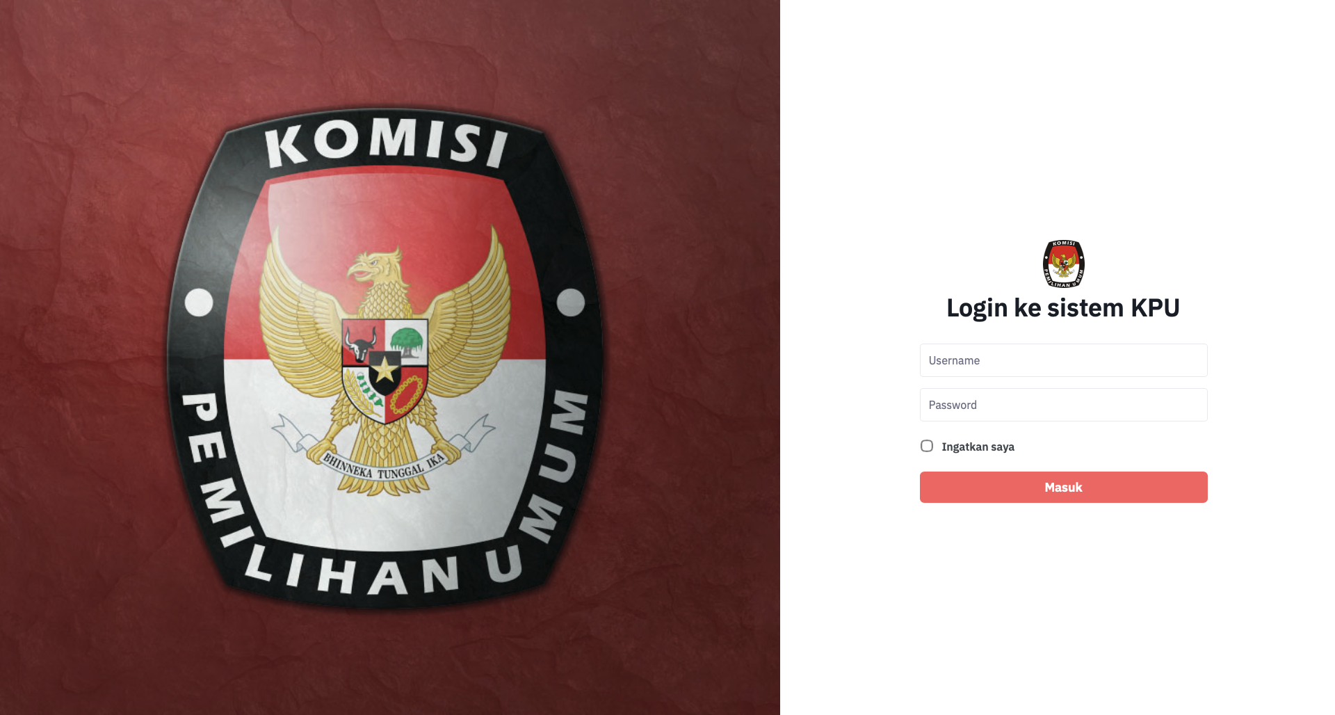 Sistem Informasi KPU